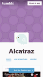 Mobile Screenshot of alcatraz.tumblr.com