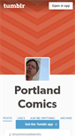 Mobile Screenshot of pdxcomics.tumblr.com