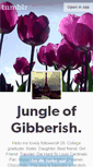 Mobile Screenshot of jungleofgibberish.tumblr.com