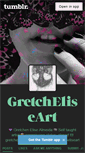 Mobile Screenshot of gretcheliseart.tumblr.com