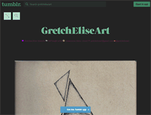 Tablet Screenshot of gretcheliseart.tumblr.com