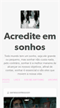 Mobile Screenshot of acreditemsonhos.tumblr.com