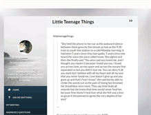 Tablet Screenshot of littleteenagethings.tumblr.com
