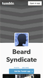 Mobile Screenshot of beardsyndicate.tumblr.com