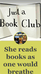 Mobile Screenshot of justabookclub.tumblr.com