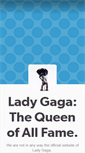 Mobile Screenshot of gagaxthequeen.tumblr.com