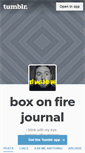 Mobile Screenshot of boxonfire.tumblr.com