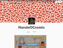 Tablet Screenshot of narutofanart.tumblr.com