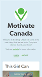 Mobile Screenshot of motivatecanada.tumblr.com