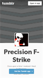 Mobile Screenshot of precisionfstrike.tumblr.com