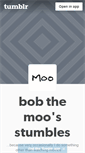 Mobile Screenshot of bob-the-moo.tumblr.com