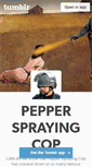 Mobile Screenshot of peppersprayingcop.tumblr.com