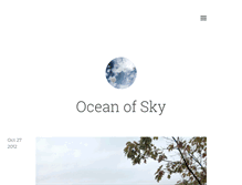 Tablet Screenshot of oceanofsky.tumblr.com