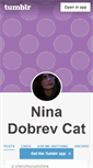 Mobile Screenshot of ninadobrevcat.tumblr.com