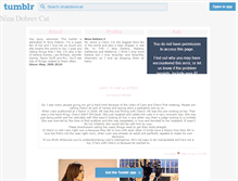 Tablet Screenshot of ninadobrevcat.tumblr.com