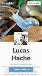 Mobile Screenshot of lucashache.tumblr.com