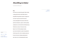 Desktop Screenshot of mumblingindakar.tumblr.com