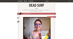 Desktop Screenshot of deadsurf.tumblr.com