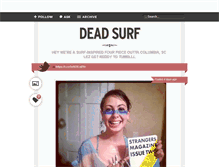 Tablet Screenshot of deadsurf.tumblr.com