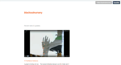 Desktop Screenshot of blackoutnursery.tumblr.com