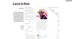 Desktop Screenshot of loveiskee.tumblr.com