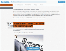 Tablet Screenshot of debtlawyer.tumblr.com