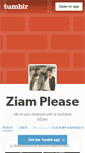 Mobile Screenshot of liambrows.tumblr.com