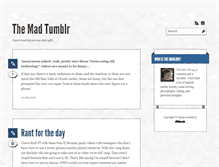 Tablet Screenshot of madlori.tumblr.com