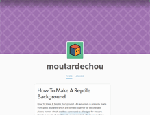 Tablet Screenshot of moutardechou.tumblr.com