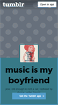 Mobile Screenshot of musicismyboyfriend.tumblr.com