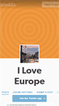 Mobile Screenshot of iloveeurope.tumblr.com