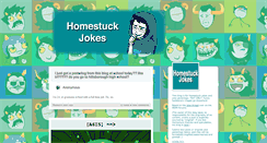 Desktop Screenshot of homestuckjokes.tumblr.com