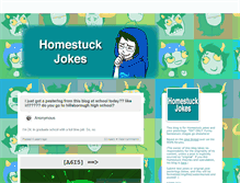 Tablet Screenshot of homestuckjokes.tumblr.com