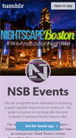 Mobile Screenshot of nsbevents.tumblr.com