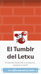 Mobile Screenshot of letxuak.tumblr.com