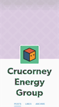 Mobile Screenshot of crucorneyenergygroup.tumblr.com