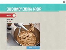 Tablet Screenshot of crucorneyenergygroup.tumblr.com