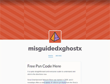 Tablet Screenshot of misguidedxghostx.tumblr.com