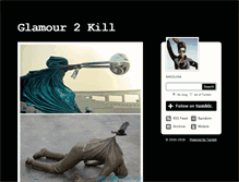 Tablet Screenshot of glamour2kill.tumblr.com