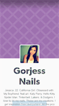 Mobile Screenshot of gorjessnails.tumblr.com