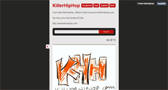 Desktop Screenshot of killerhiphop.tumblr.com