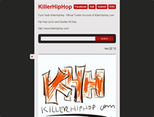 Tablet Screenshot of killerhiphop.tumblr.com