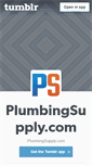 Mobile Screenshot of plumbingsupplydotcom.tumblr.com