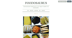 Desktop Screenshot of foodosaurus.tumblr.com