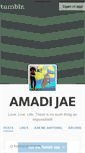Mobile Screenshot of amadijae.tumblr.com