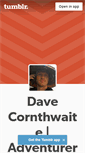 Mobile Screenshot of davecornthwaite.tumblr.com