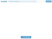 Tablet Screenshot of davecornthwaite.tumblr.com