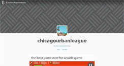 Desktop Screenshot of chicagourbanleague.tumblr.com