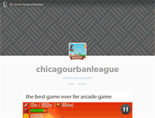 Tablet Screenshot of chicagourbanleague.tumblr.com