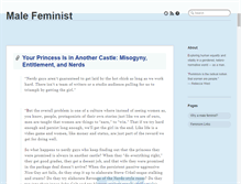 Tablet Screenshot of malefeminist.tumblr.com